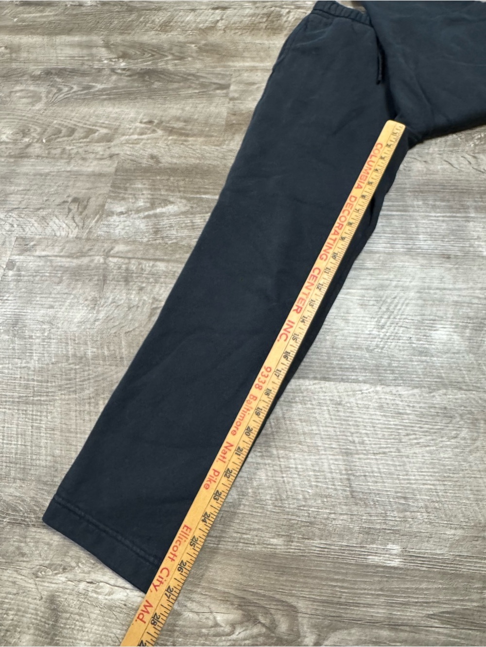Nike Black Straight Leg Sweatpants Size Medium - Picture 3 of 8